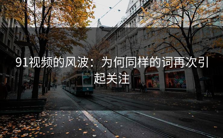 91视频的风波：为何同样的词再次引起关注